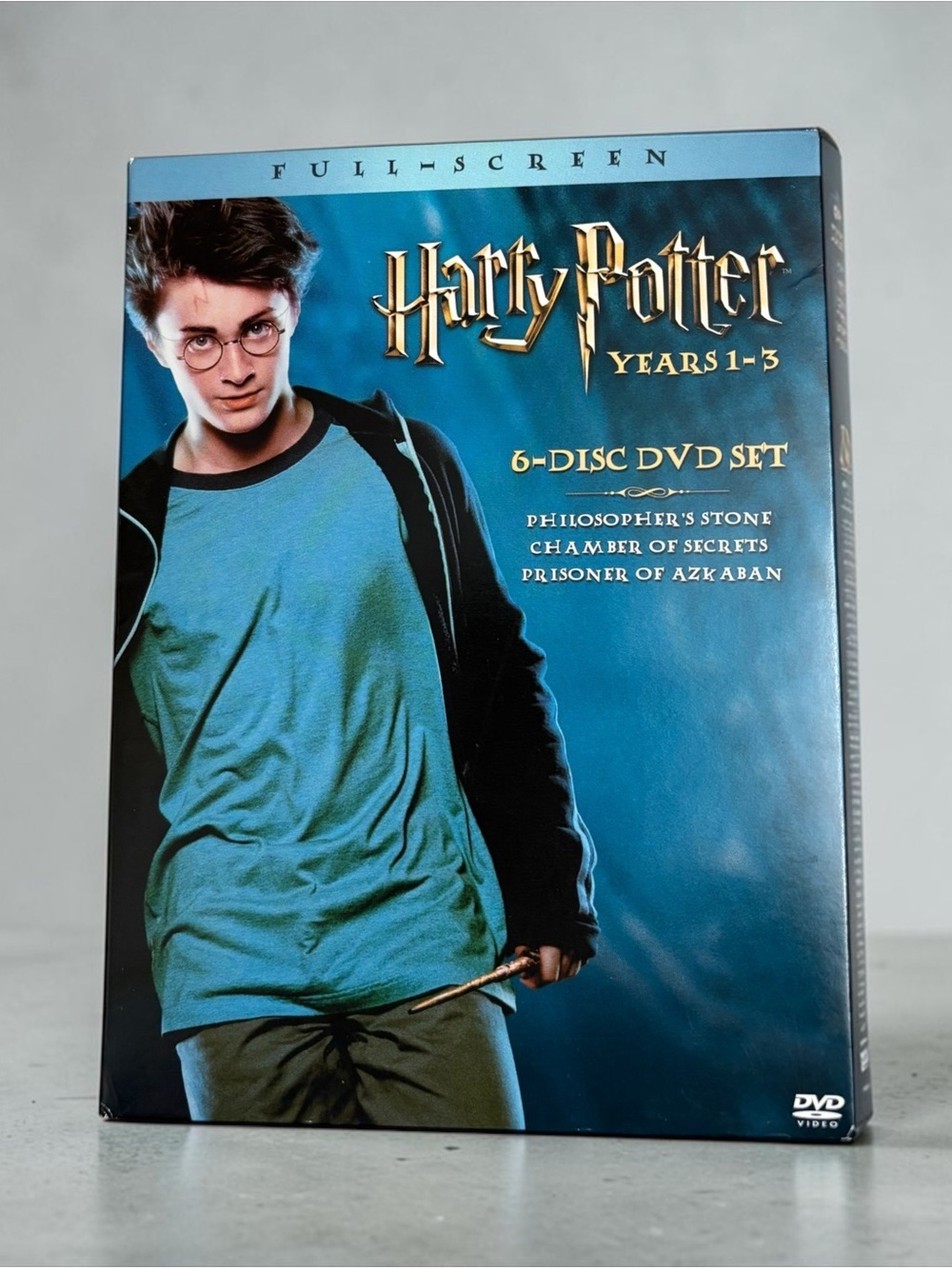 Harry Potter, Years 1-3 DVD Box Set Full Screen 6 Disc Collection